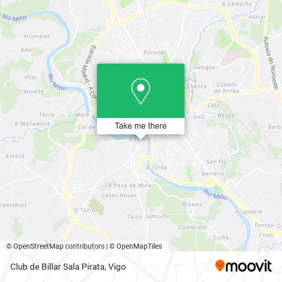 Club de Billar Sala Pirata map