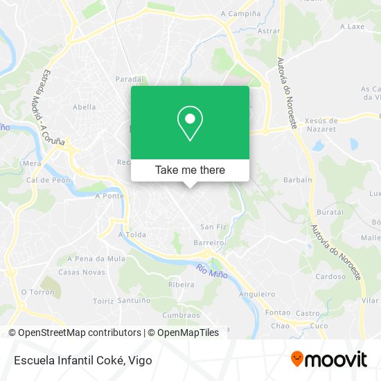 Escuela Infantil Coké map