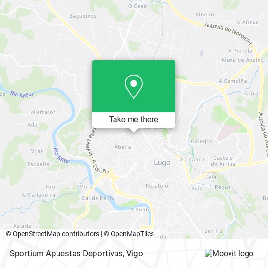 Sportium Apuestas Deportivas map