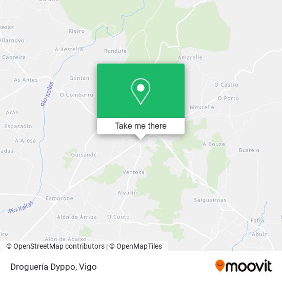 mapa Droguería Dyppo