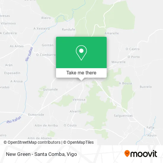 mapa New Green - Santa Comba