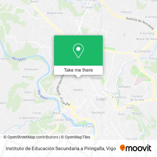 Instituto de Educación Secundaria a Piringalla map