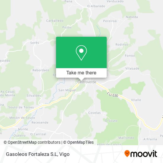Gasoleos Fortaleza S.L map