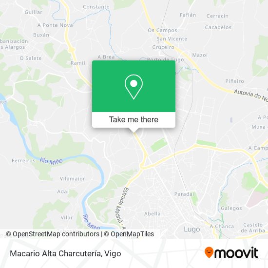 Macario Alta Charcutería map