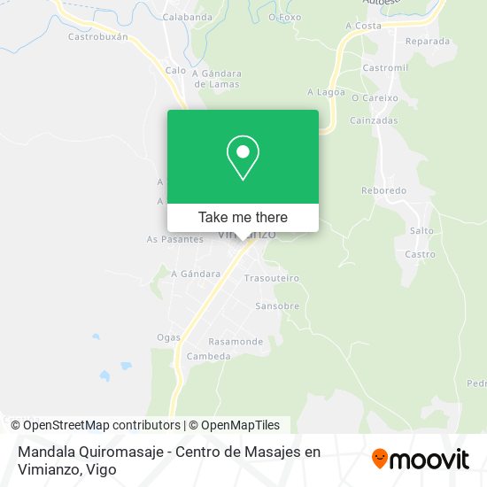Mandala Quiromasaje - Centro de Masajes en Vimianzo map