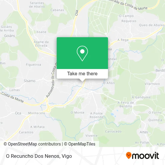 O Recuncho Dos Nenos map