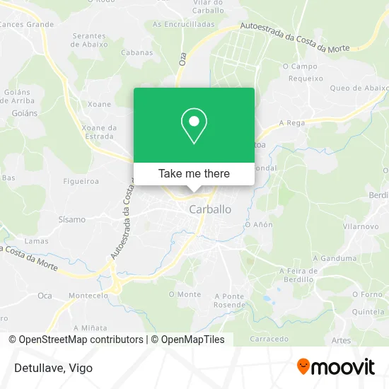 Detullave map