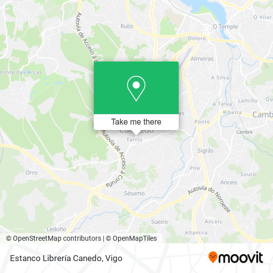Estanco Librería Canedo map