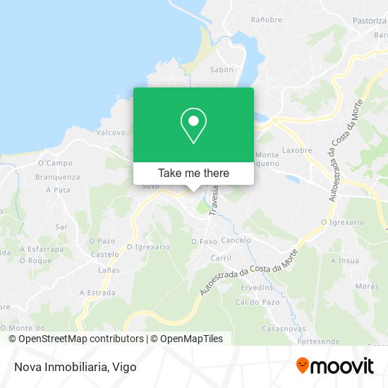 mapa Nova Inmobiliaria