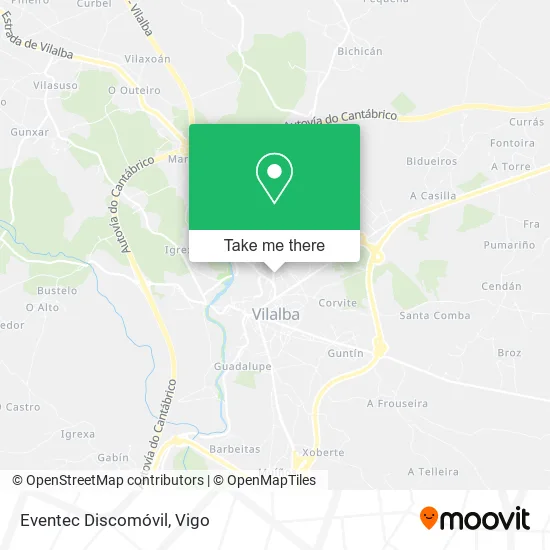 Eventec Discomóvil map