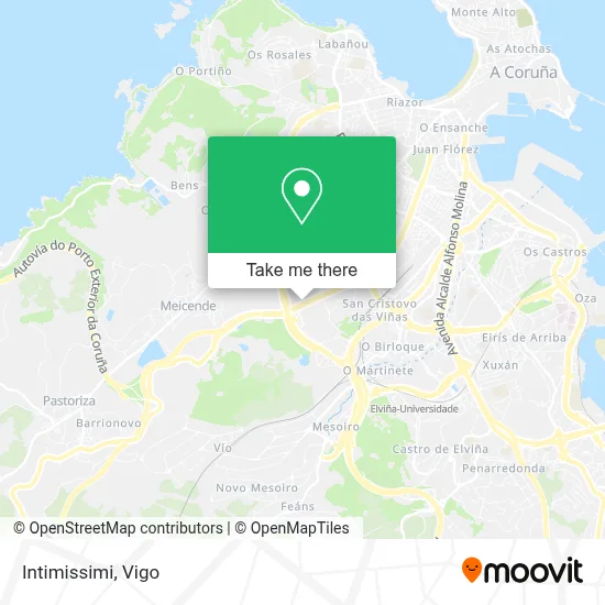Intimissimi map