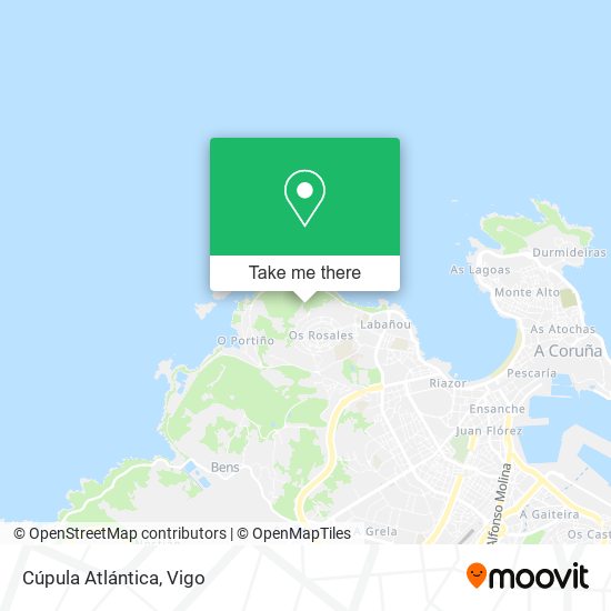 Cúpula Atlántica map