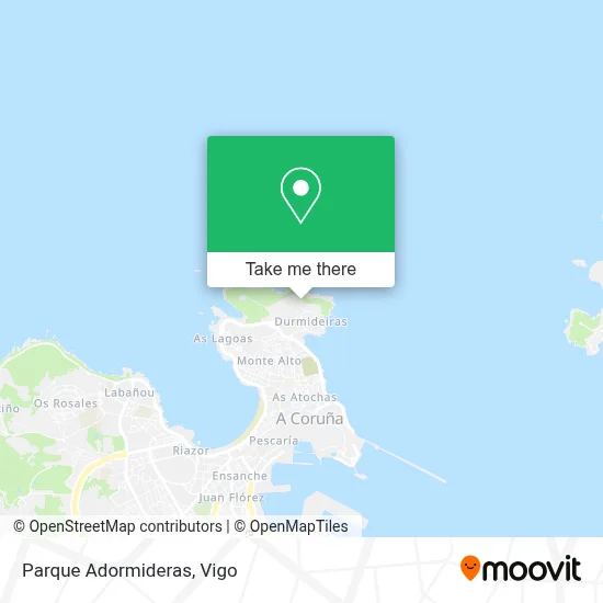 Parque Adormideras map