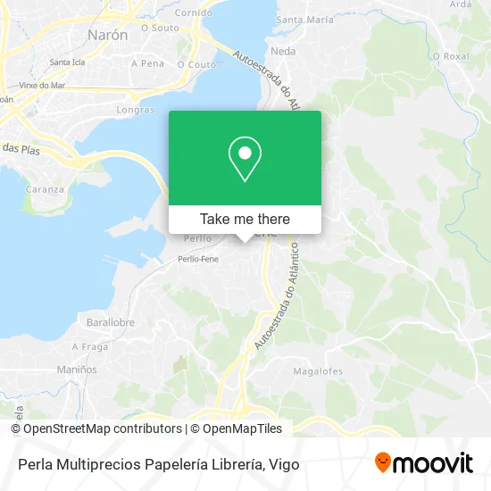 mapa Perla Multiprecios Papelería Librería