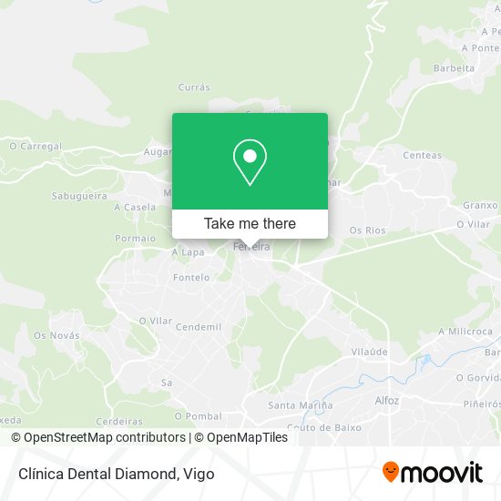 Clínica Dental Diamond map