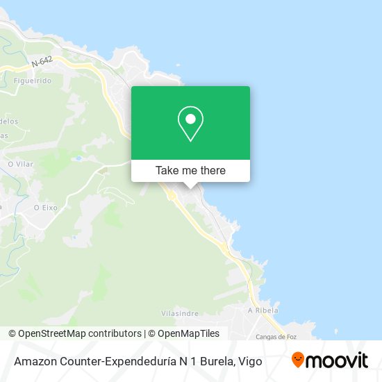 Amazon Counter-Expendeduría N 1 Burela map