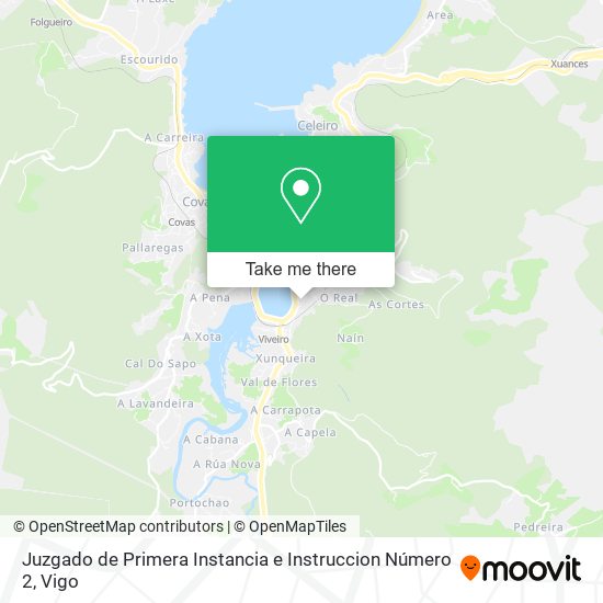 Juzgado de Primera Instancia e Instruccion Número 2 map