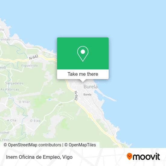 Inem Oficina de Empleo map