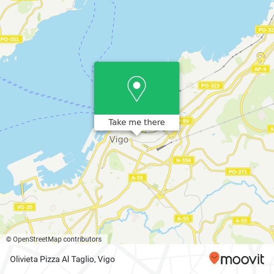 mapa Olivieta Pizza Al Taglio