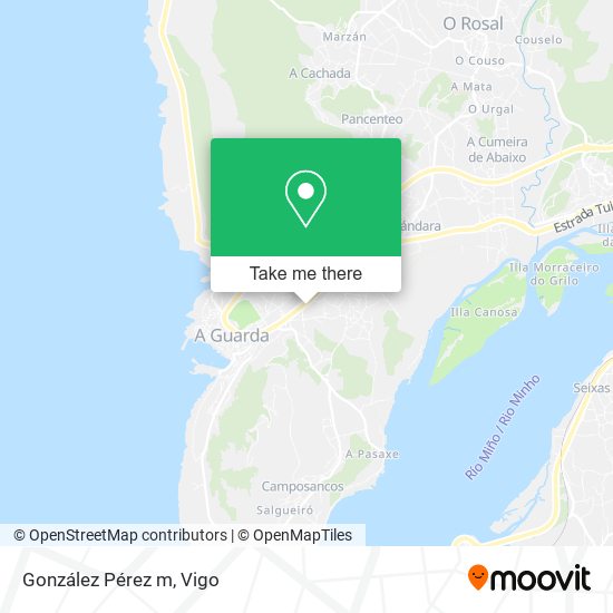 González Pérez m map