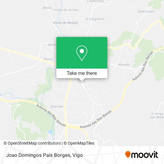 Joao Domingos País Borges map