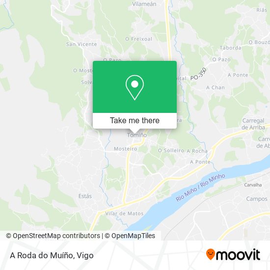 A Roda do Muíño map