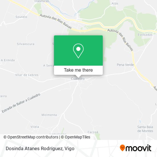 Dosinda Atanes Rodríguez map