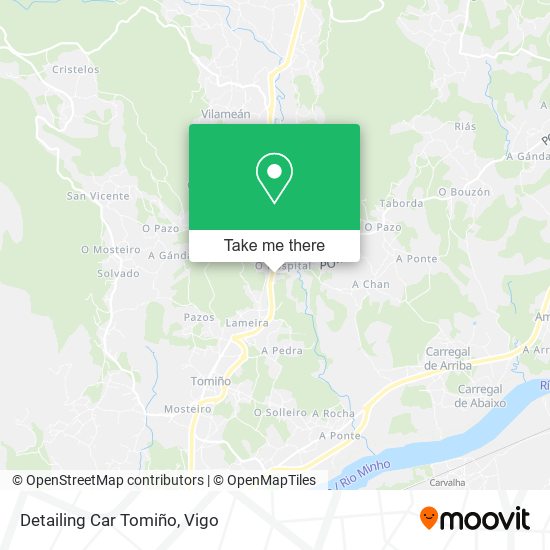 Detailing Car Tomiño map