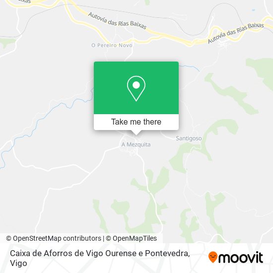 Caixa de Aforros de Vigo Ourense e Pontevedra map