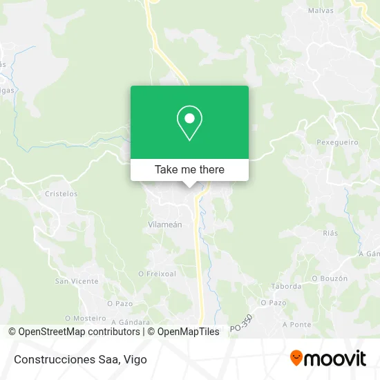 Construcciones Saa map