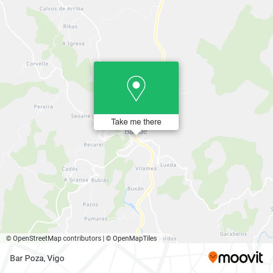 Bar Poza map