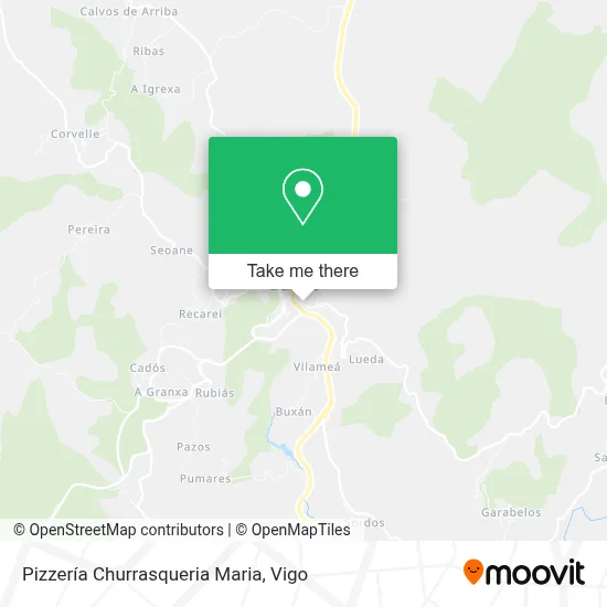 Pizzería Churrasqueria Maria map