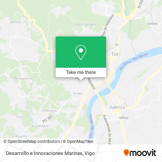 Desarrollo e Innovaciones Marinas map