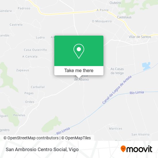 San Ambrosio Centro Social map