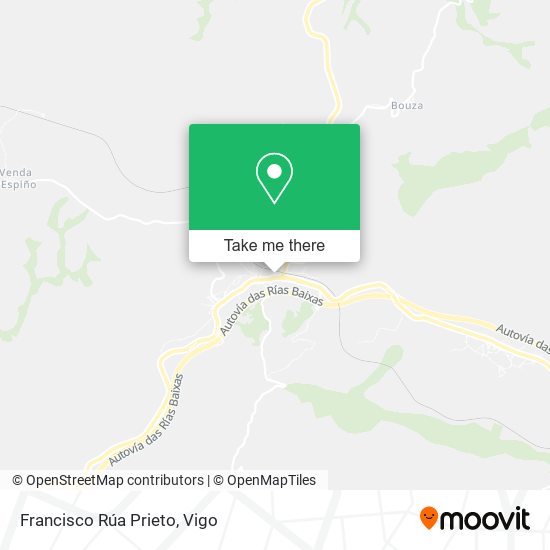 Francisco Rúa Prieto map