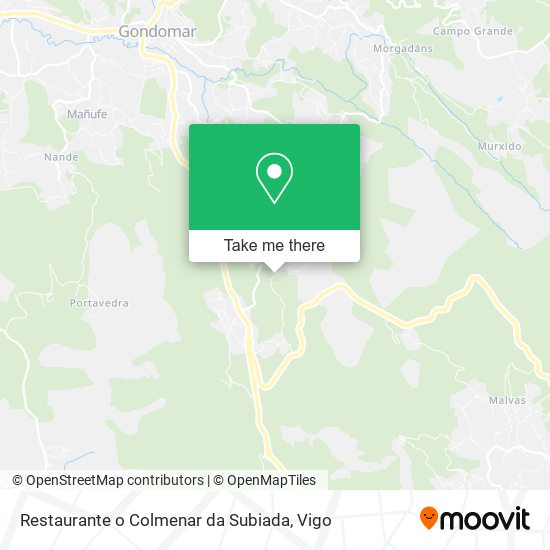 Restaurante o Colmenar da Subiada map