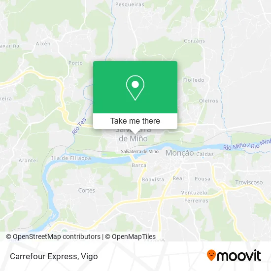 Carrefour Express map