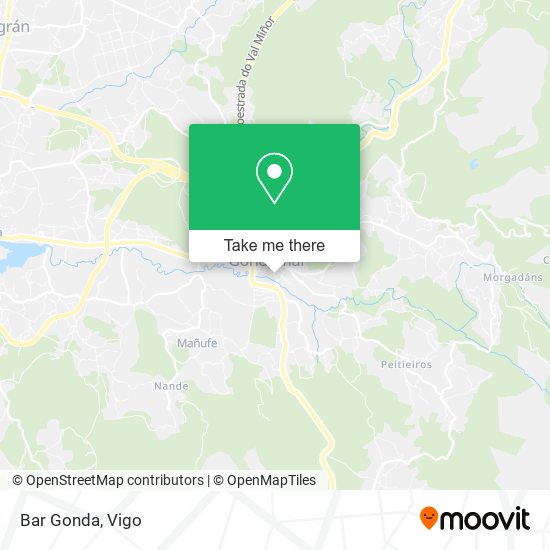 Bar Gonda map