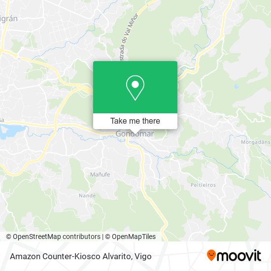Amazon Counter-Kiosco Alvarito map