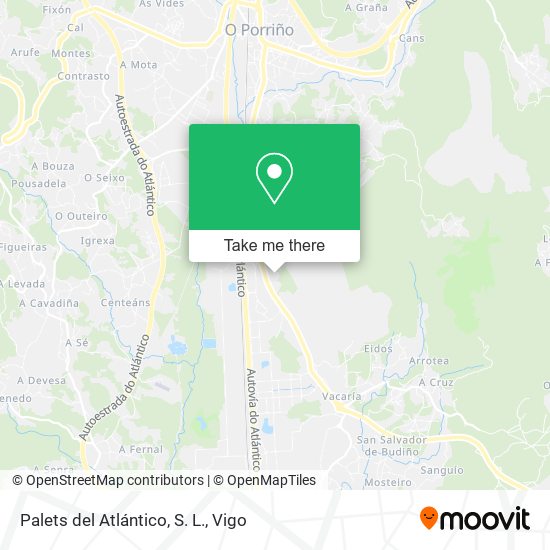 Palets del Atlántico, S. L. map