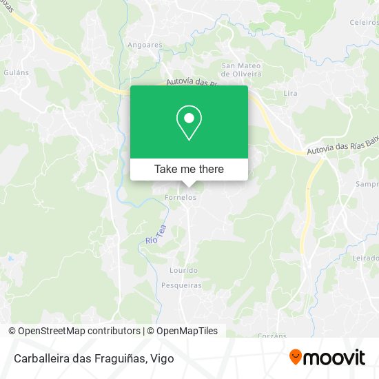 Carballeira das Fraguiñas map