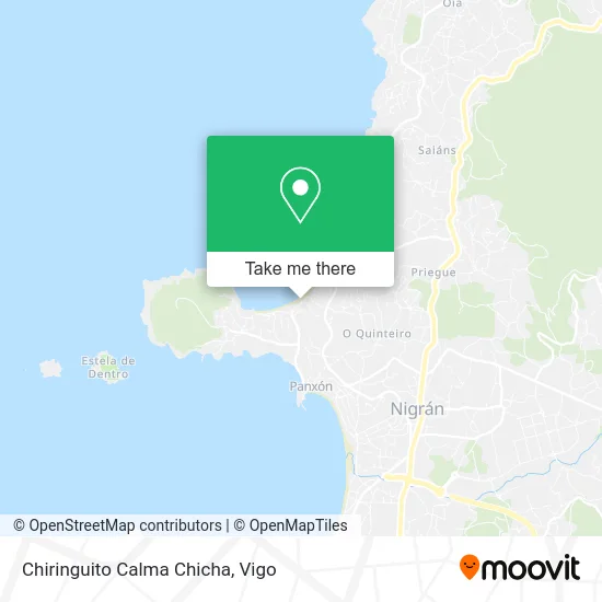 Chiringuito Calma Chicha map