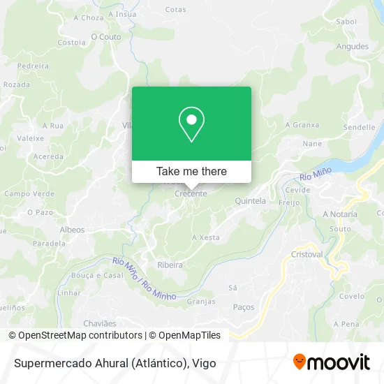 Supermercado Ahural (Atlántico) map