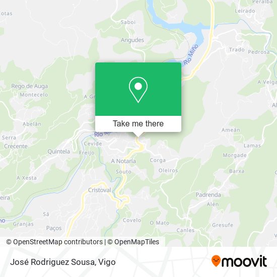 José Rodriguez Sousa map