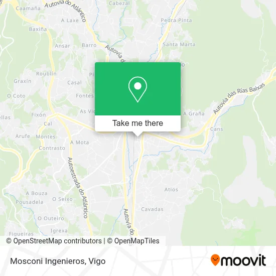 Mosconi Ingenieros map
