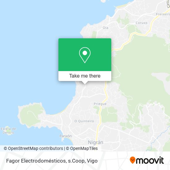 Fagor Electrodomésticos, s.Coop map