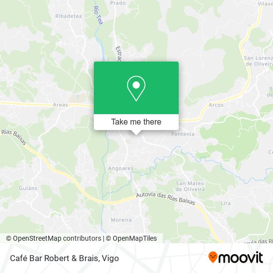 Café Bar Robert & Brais map