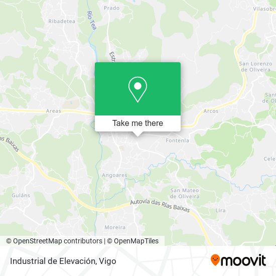 Industrial de Elevación map