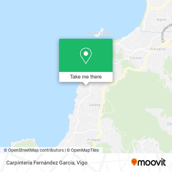 Carpinteria Fernández Garcia map