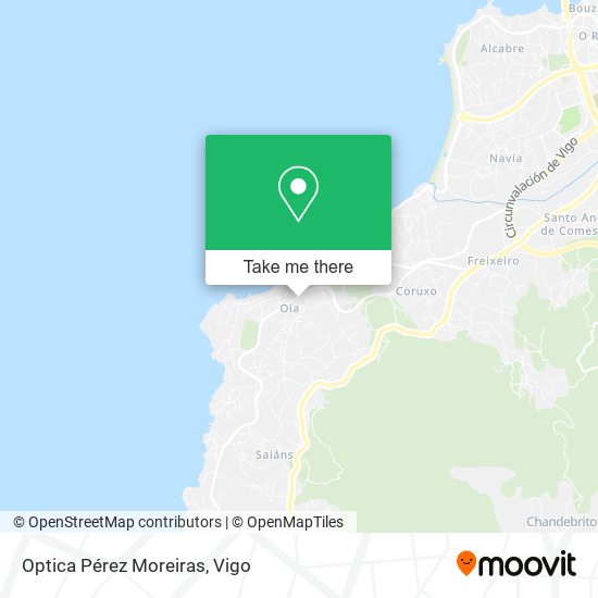 Optica Pérez Moreiras map